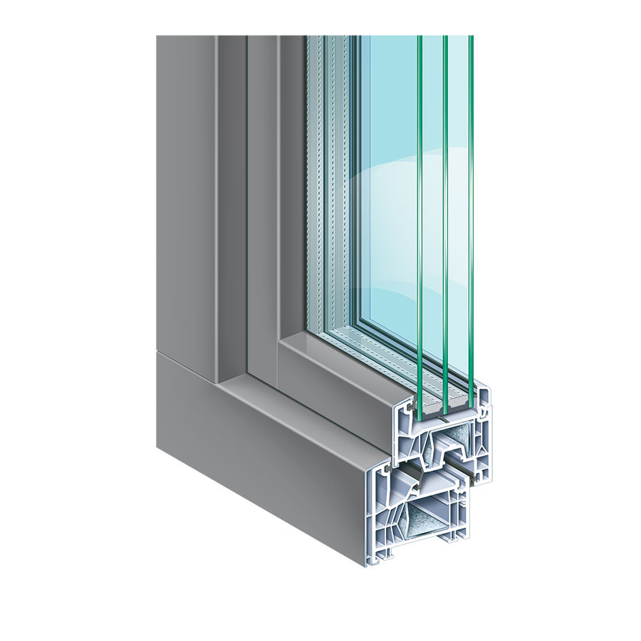 Ferestre PVC Confort 76 Plus